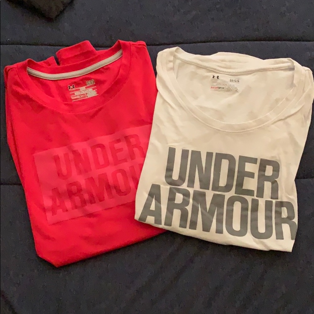 Two Under Armour T-shirts